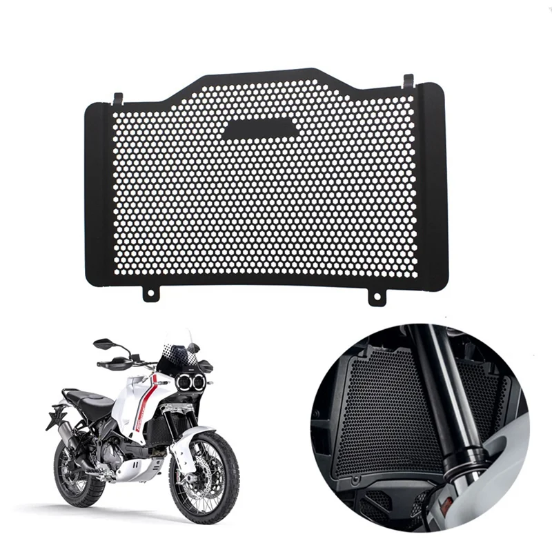 Motorcycle Accessories for DUCATI DESERTX DESERT X 2022-2023 Radiator Grille Guard Cover Protector Oil Cooler Protection