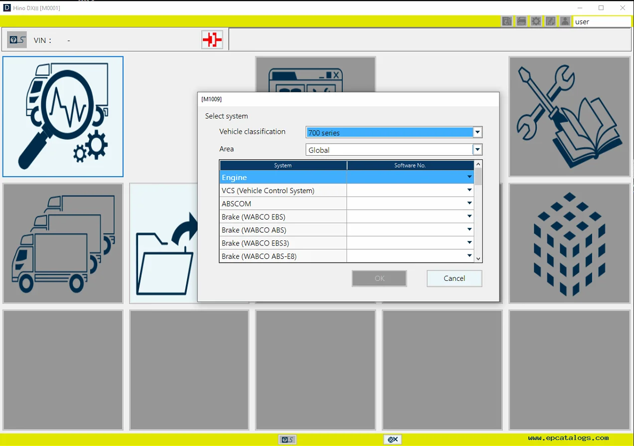 2024.8 Truck Hino Diagnostic DX3 programming software TRUCK EPC