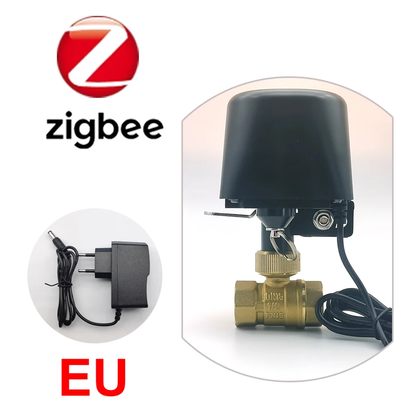 Tuya Zigbee of Wifi Waterklep Uitschakeling Kogelkraan Timer Tuin Slimme Kraan Controller SmartLife Ondersteuning Alexa Google Assistant - afbeelding 1