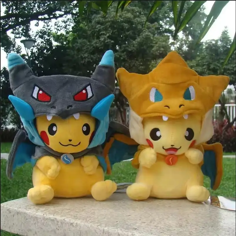 @@-22cm-pokemon-pikachu-cosplay-gyarados-snorlax-animais-bonitos-pet-pelucia-peluche-brinquedos-de-pelucia-macio-criancas