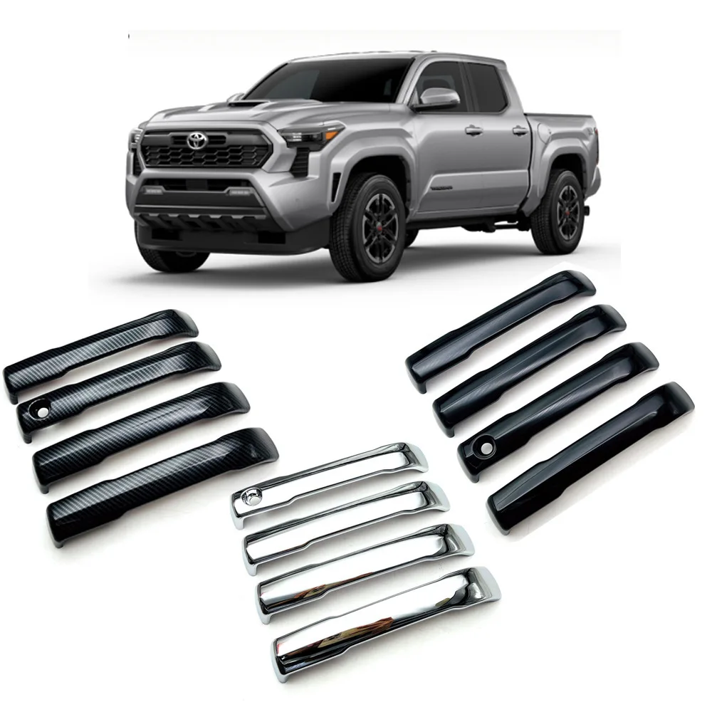 

For 24 Toyota TACOMA modified car door handle covers, Tacoma door handle protection decorative stickers