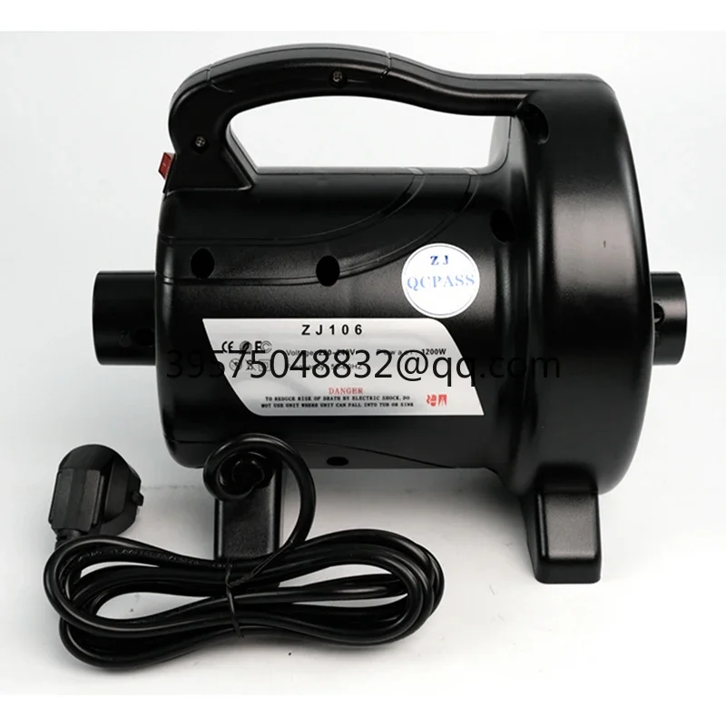 

ZJ106 1200W 220V hot selling Marine high pressure inflatable tent inflatable boat inflatable boat pump