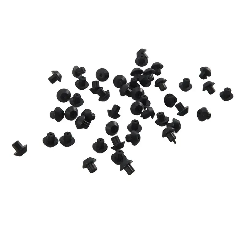 48 Pcs Rubber Grate Feet Rubber Foot Replacements Compatible With GE WB2K101 Gas Range Burner Grate Replace WB02T10461