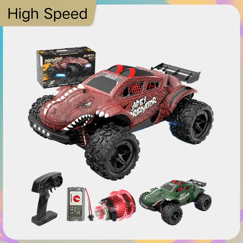 

1:18 Scale 9308E RC Car, 4WD High Speed Electric Off-Road Vehicle, 40+ KM/H Simulation Crawler with Rechargeable Battery Adults