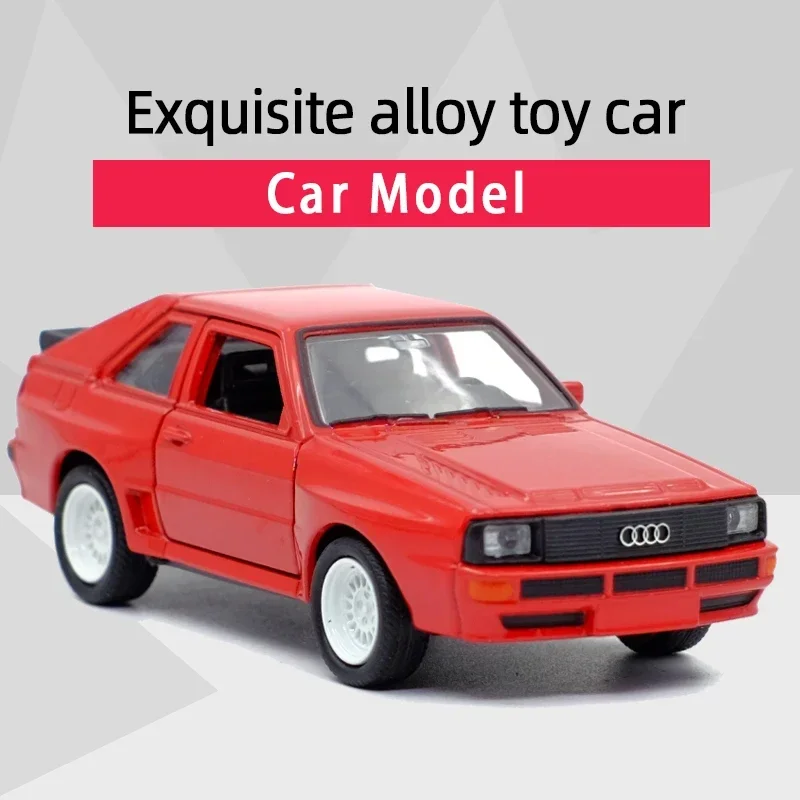 

1:36 Audi Sport Quattro Classical Car Alloy Car Model Diecasts Metal Toy Vehicles Car Model Simulation Collection Childrens B623