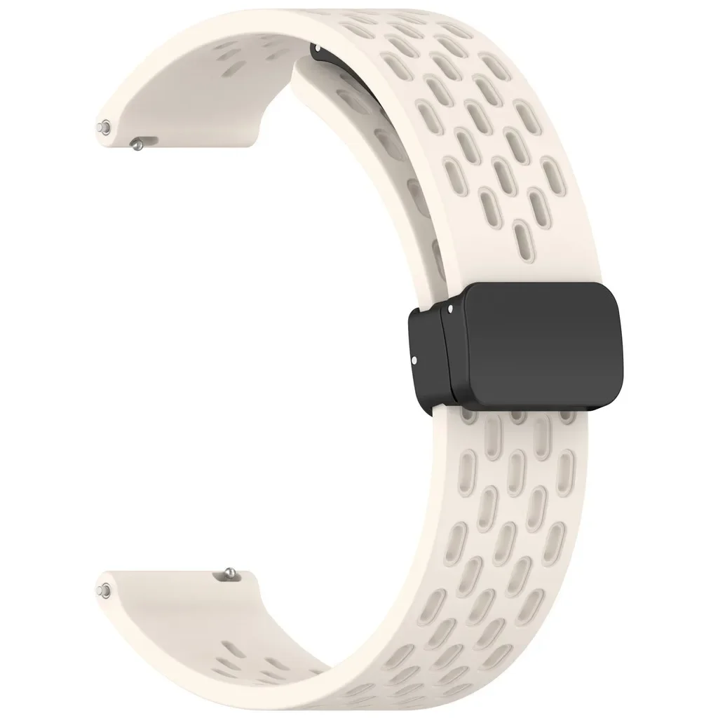 Silicone Magnetic Buckle Strap For Huawei Watch GT5 GT3 GT4 SE GT2 GT2e Watch4 Watch3 Pro GT 2 3 4 5 2e 41mm 42mm 43mm 46mm