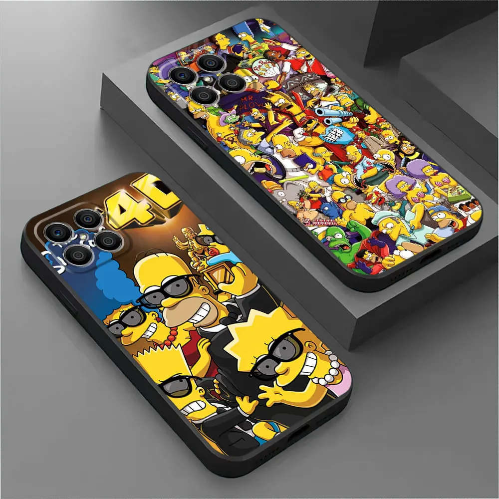 The Simpson Silicone Funda Cover Phone Case for Honor X8 8X X9a 5G X8a 4G 20 70 90 Lite X7 X6 4G Magic4 Magic5 Pro 70 Lite X6a