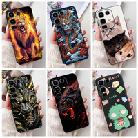 For Infinix Note 50 50Pro 4G X6858 X6855 Back Cover Soft Matte Siliocne Cool Cartoon Animals Coque For Note 50 Pro Phone Case