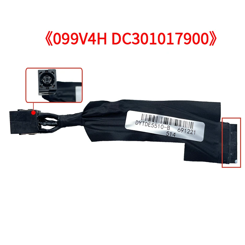Laptop Power Interface Voor Dell 5525 7620 Gdl55 Alienwar M15 R5 R6 R7 099V 4H Dc301017900 0396d9 Dc301017d00