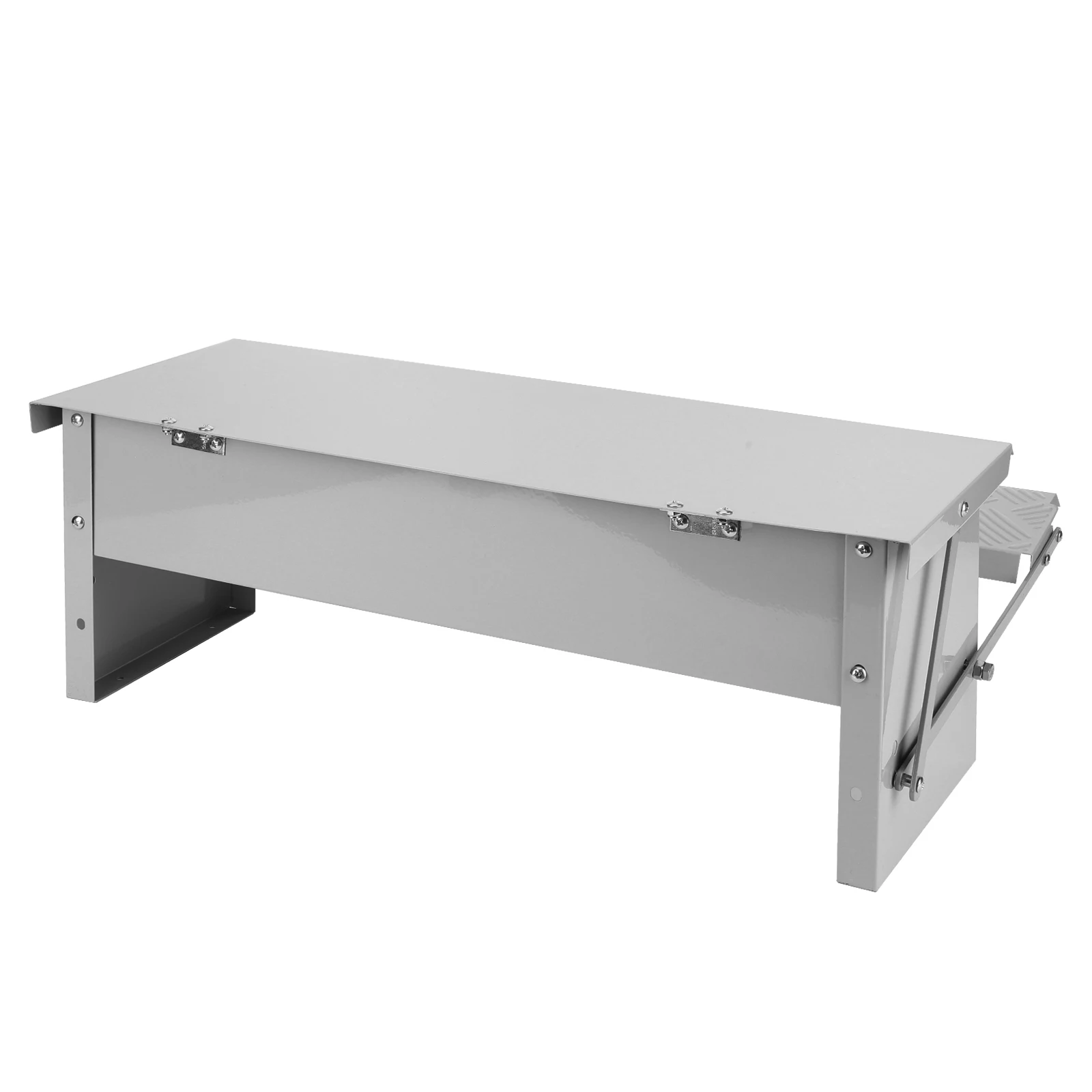 

Автоматическая кормушка для кур с педальным механизмом, металлическая, подходит для кур, бантамов, домашней птицы, фазанов и т.д.