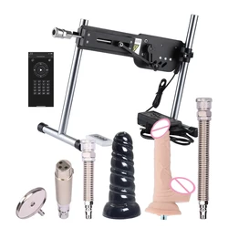 VAZEEK NEW Wireless Sex Machine for Women Masturbation Machine 70W Power Mute Sex Toy with Dildo Masturbator 3-9CM stroke love m