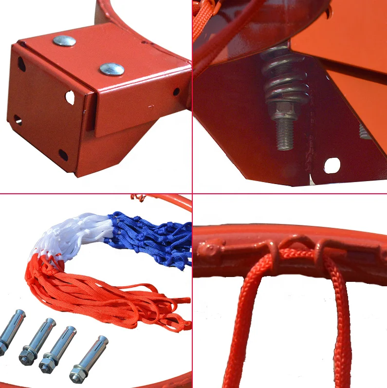 공장 도매 농구 림 45cm 표준 크기 단단한 강철 농구 후프 링 농구 후프 링