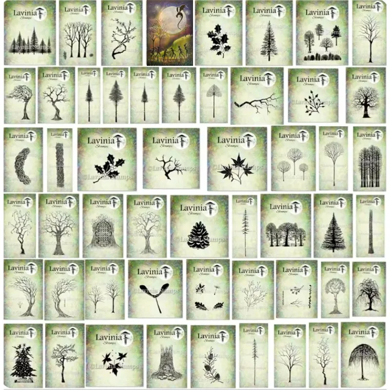 

Small Branch Transparent Clear Silicone Stamp Seal for DIY scrapbooking Making photo album Decorative New