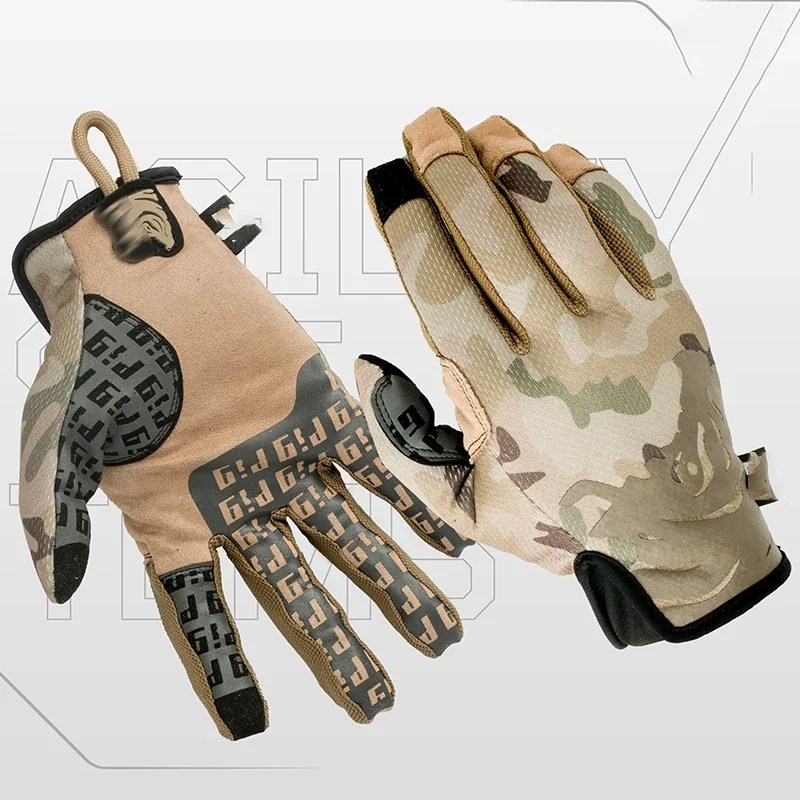 FDT Style Lightweight Tactical Shooting Gloves for Outdoor Camping Cycling - Breathable Touch Screen Capable view 2