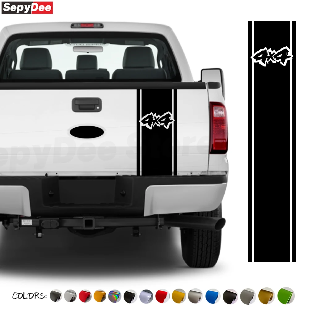 

4x4 полосы внедорожный пикап наклейка для Ford Ranger Raptor автомобильный Стайлинг двери боковые виниловые наклейки автомобильные аксессуары