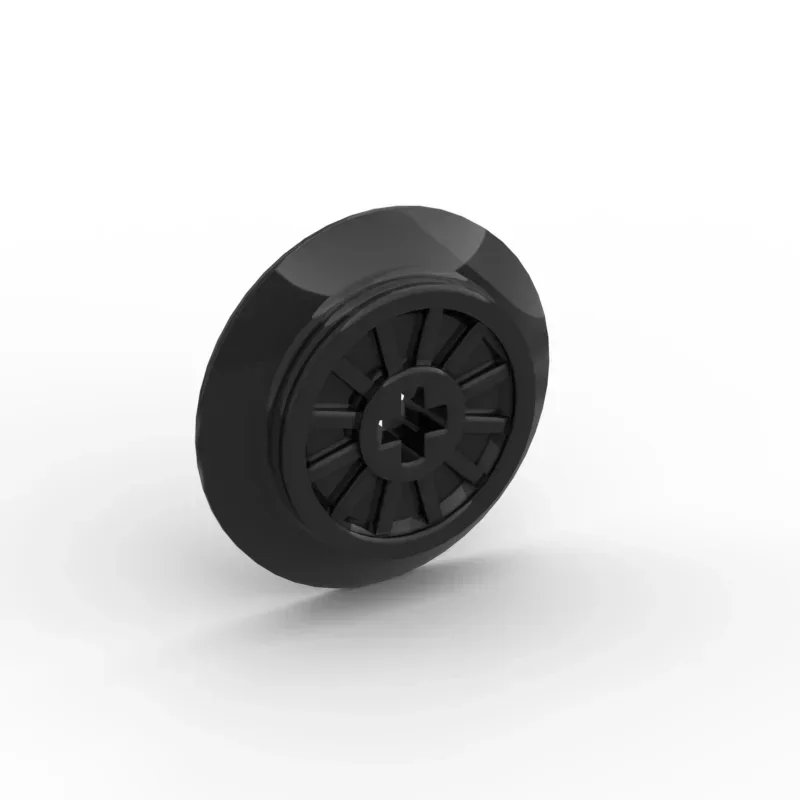 10 PCS 57999 55423 Train Wheel (Small) High-tech Assembly Building Blocks Parts Compatible Accessories Edu Kids
