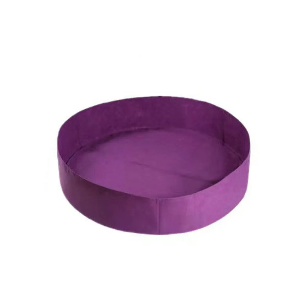 

Home Supplies Felt Growth Bag Durable Wear-resistant Planting Bucket Resistant Dirt Round Planting Bag Flower