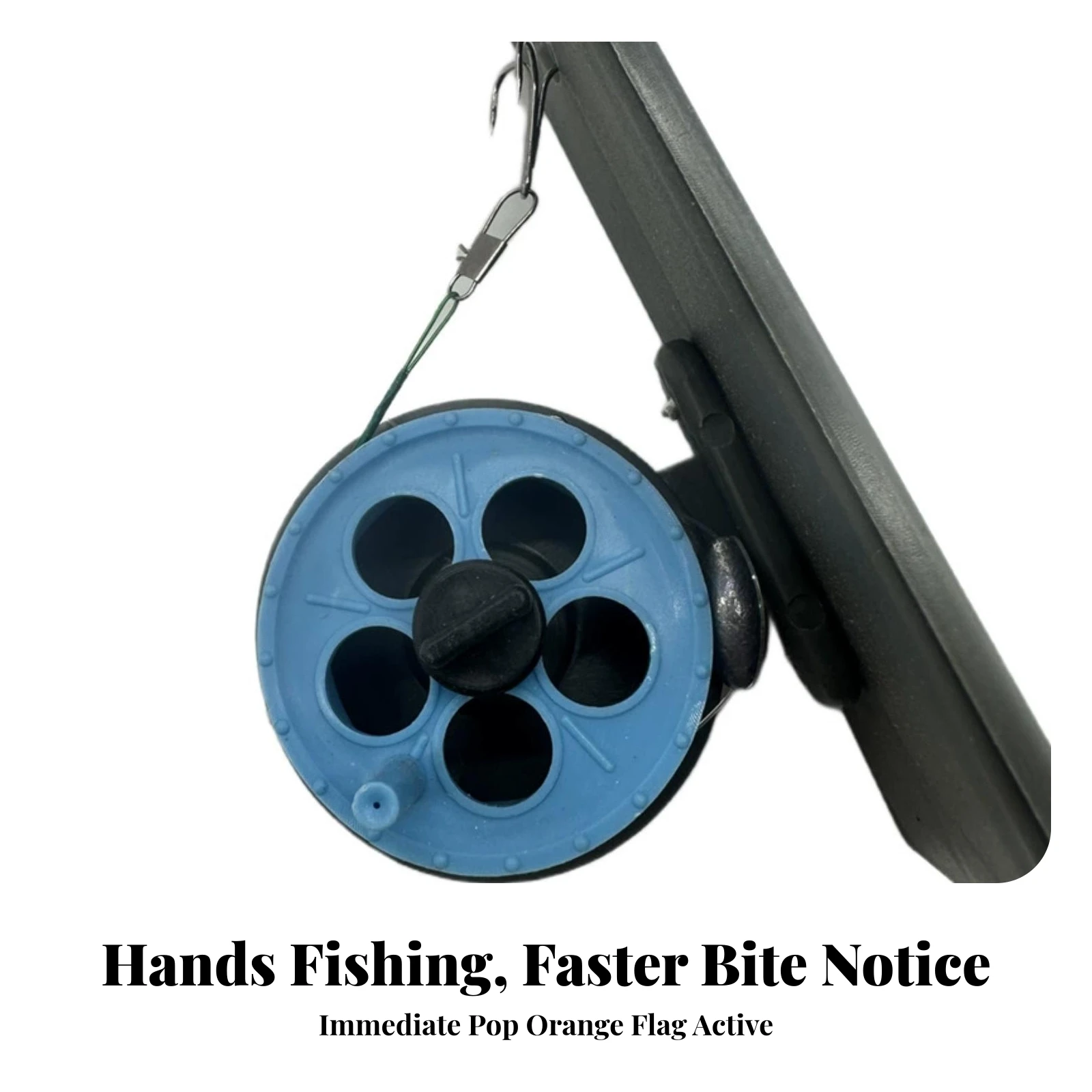 Ice Fishing Ice Fishing Rig High-Visibility Ice Fishing Flag Ice Fishing Rig with Flag Portable Strike Indicator Lightweight view 5