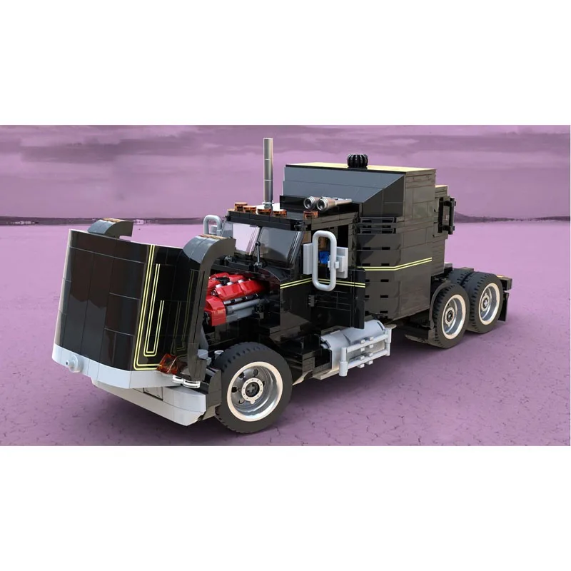 

MOC-223885 Cargo Truck Flathead Truck Building Blocks Model 946 PartsMOC Creative Boys Kids Birthday Building Blocks Toy Gifts