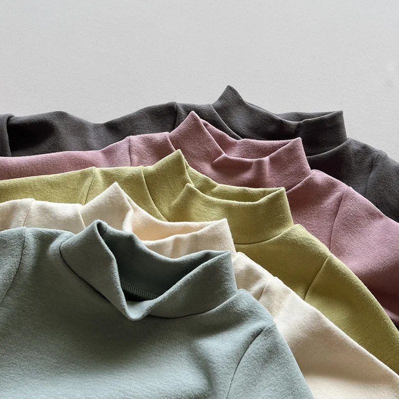 Small and Medium-sized Children's Versatile Base Shirt, Baby Korean Version Children's Clothing Children's Base Shirt