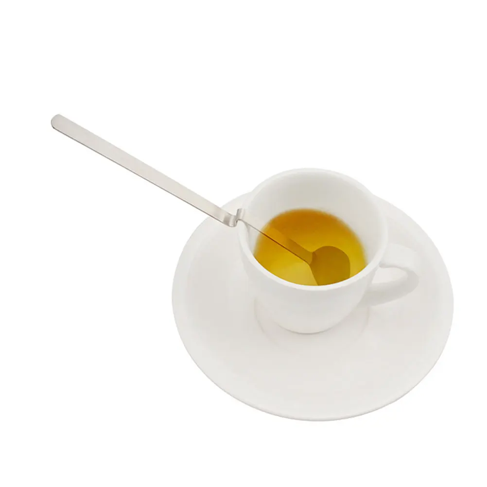 

2pcs Honey Spoon Stainless Steel Long Handle Coffee Mixing Spoons For Dessert Yogurt Ice Cream Pudding Home Kitchen Use