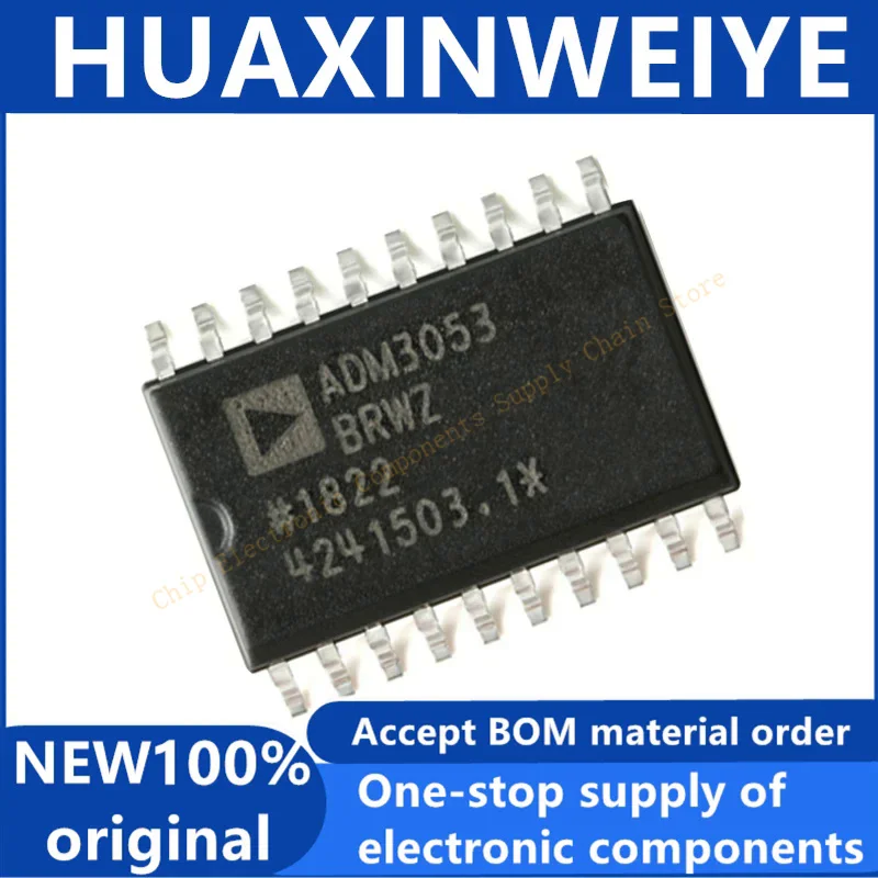 ADM3053BRWZ SO-20-300mil 100% New Chipset Integrated circuit electronic components electrónica Support BOM material table one-st