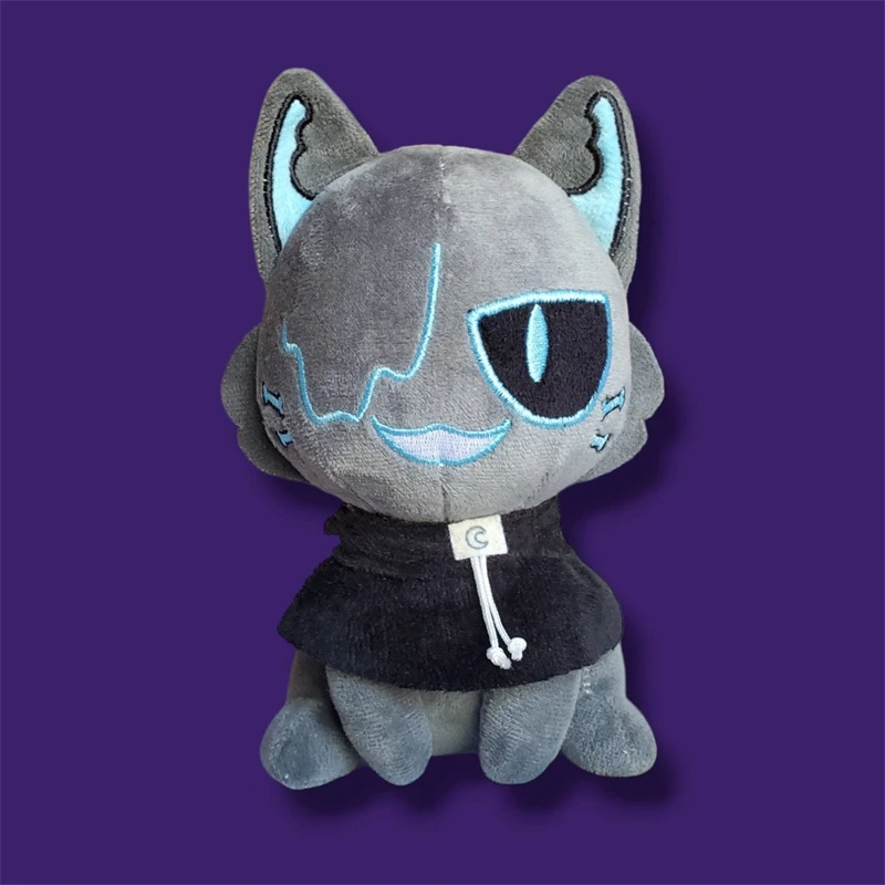 

Nightmare Plushie Soft Spooky Cat Anime Style Toy For Home Table Party Decor For Teens Women Kids Halloween Birthday Gift