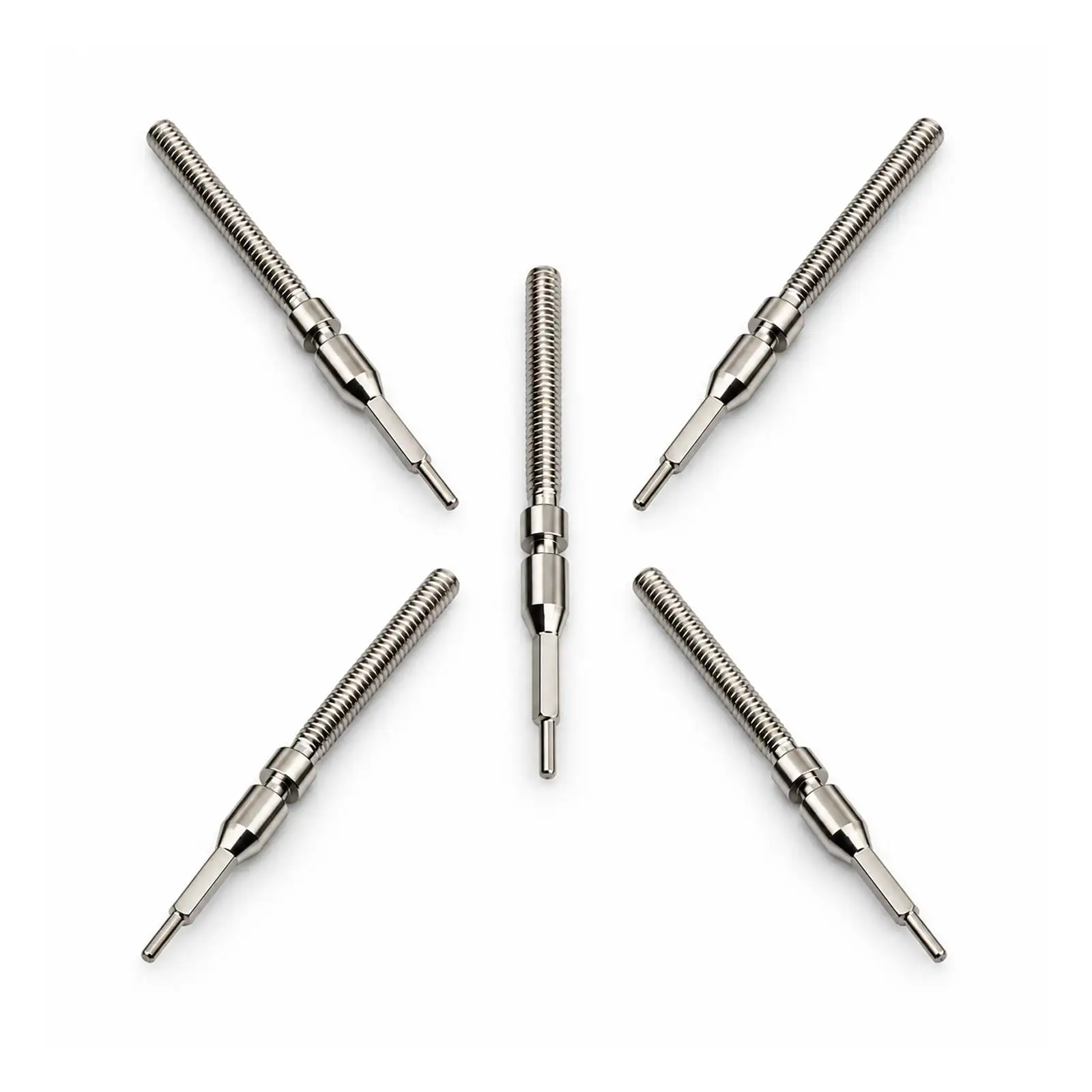 5Pcs Watch Stem Replacement Crown Kit For Miyota 8200 8205 8215 821A Watch Movement Accessories Repair Parts Steel Stem