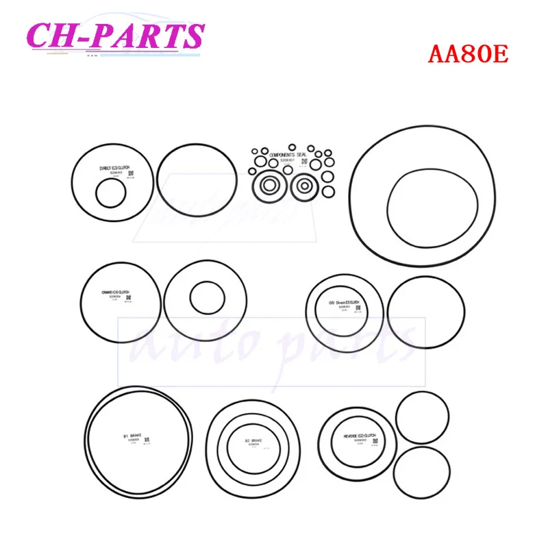 

Automatic Transmission Seal Ring Repair Kit For LEXUS Gearbox Rebuild Kit Car Accessories K208A AA80E
