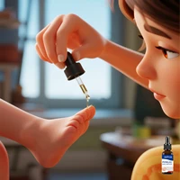 2025 Venta caliente herramientas de cepillo de limpieza de uñas cepillos limpiadores de polvo de plástico herramienta de manicura de decoración de uñas