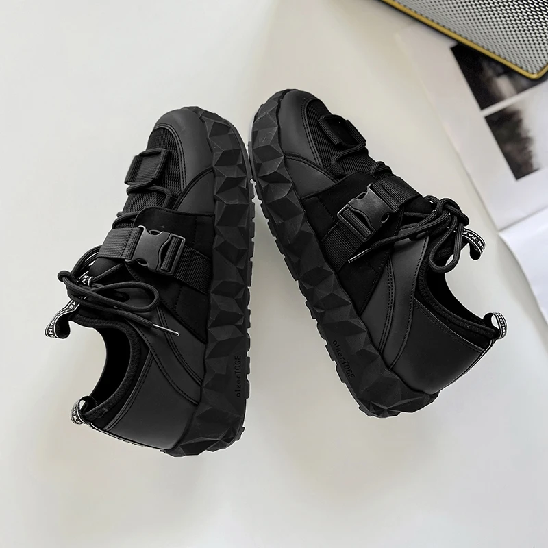 Fashion Men Sneakers Mesh Casual Shoes Lac-Up Mens Shoes Lightweight Vulcanize Shoes Walking Sneakers Zapatillas Hombre