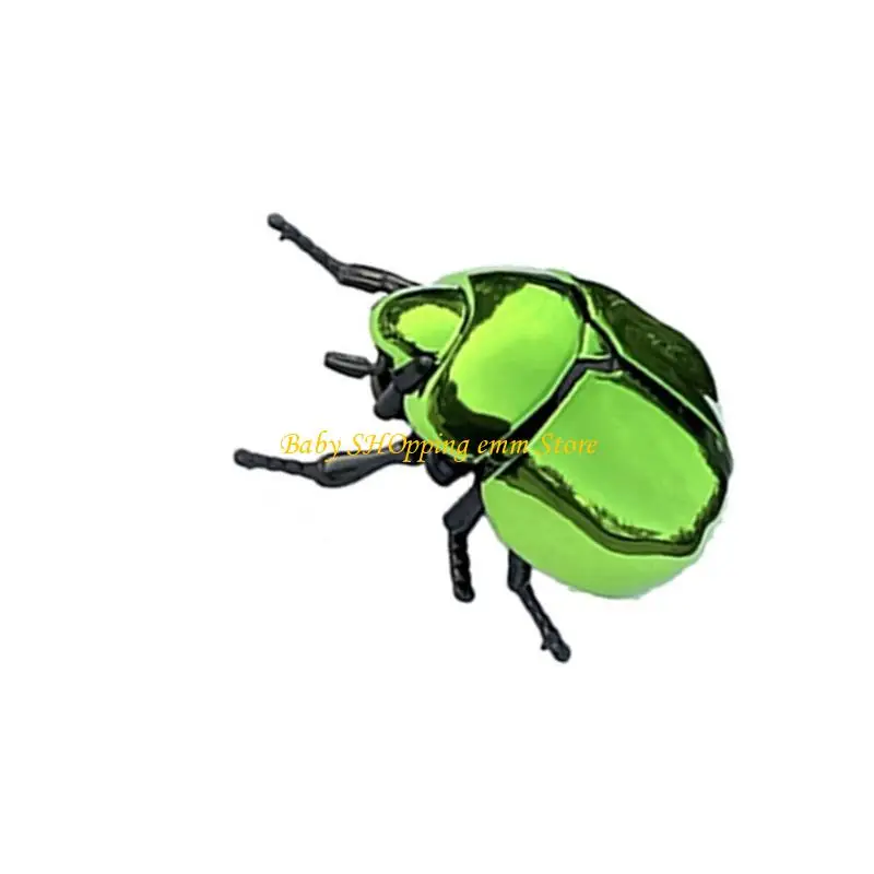 23GD Windup Spring Scarab Toy Toy Realistic Inet Toy para crianças Exploração científica