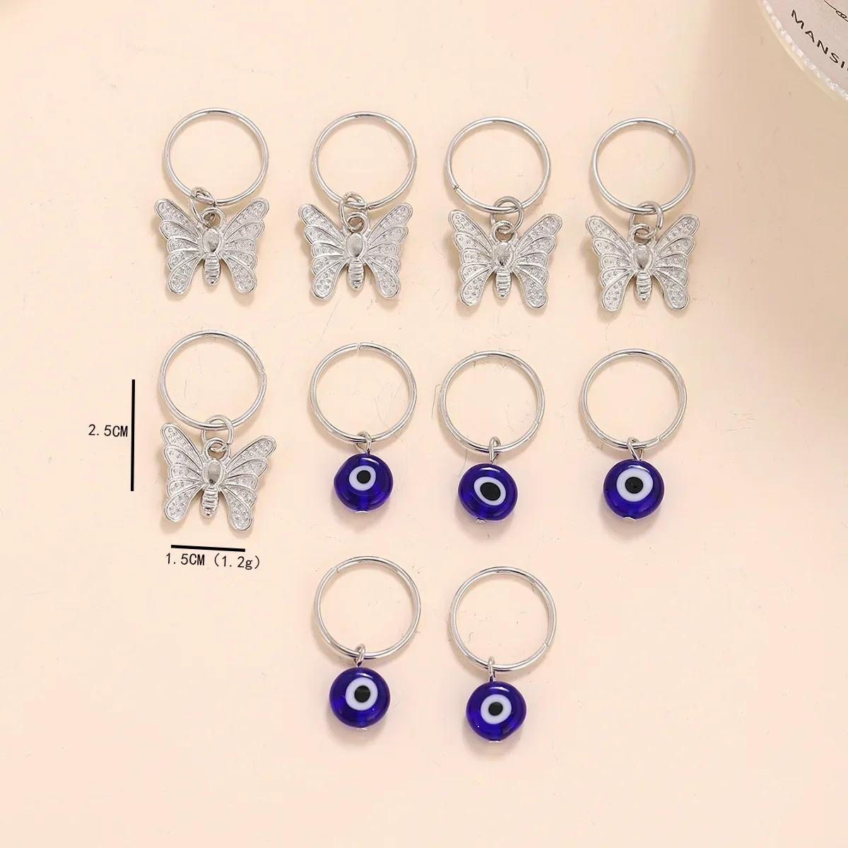 5/10 шт., заколки для волос в виде грязных косичек