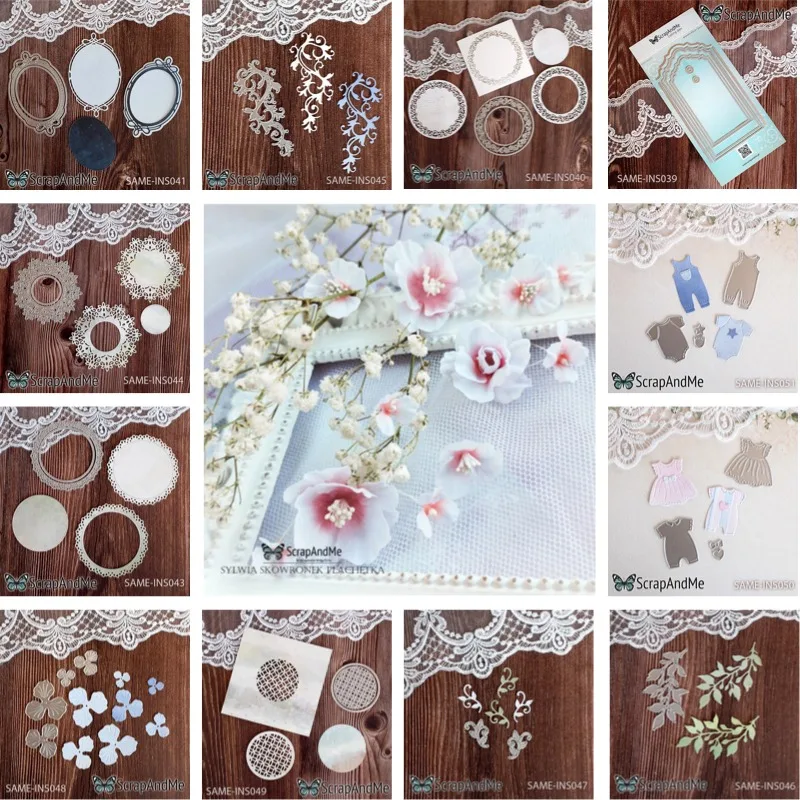 Filigrane Kreis-Metall-Stanzformen Scrapbook-Tagebuch-Dekoration Schablone Prägevorlage DIY Grußkarte Handgemacht 2025 neu