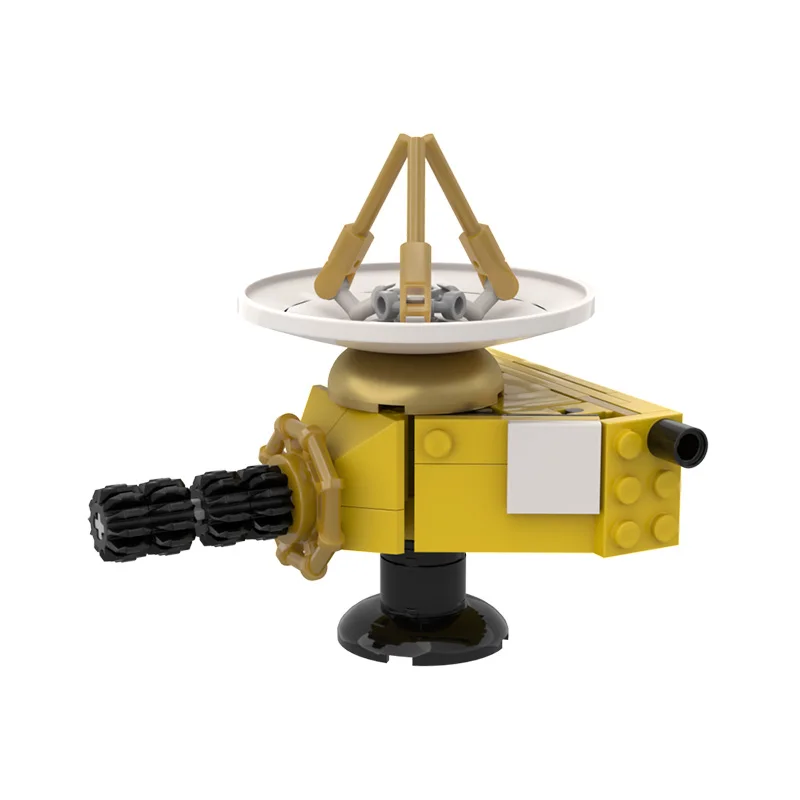 New Horizons 2 Spacecraft Model MOC Building Block Military Aircraft Modular Technology Gifts Holiday Assemble Children Toys