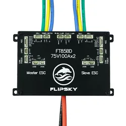 FLIPSKY FT85BD ESC con custodia in alluminio NON-VESC per Skateboard elettrico/Scooter/regolatore di velocità Ebike/moto elettrica