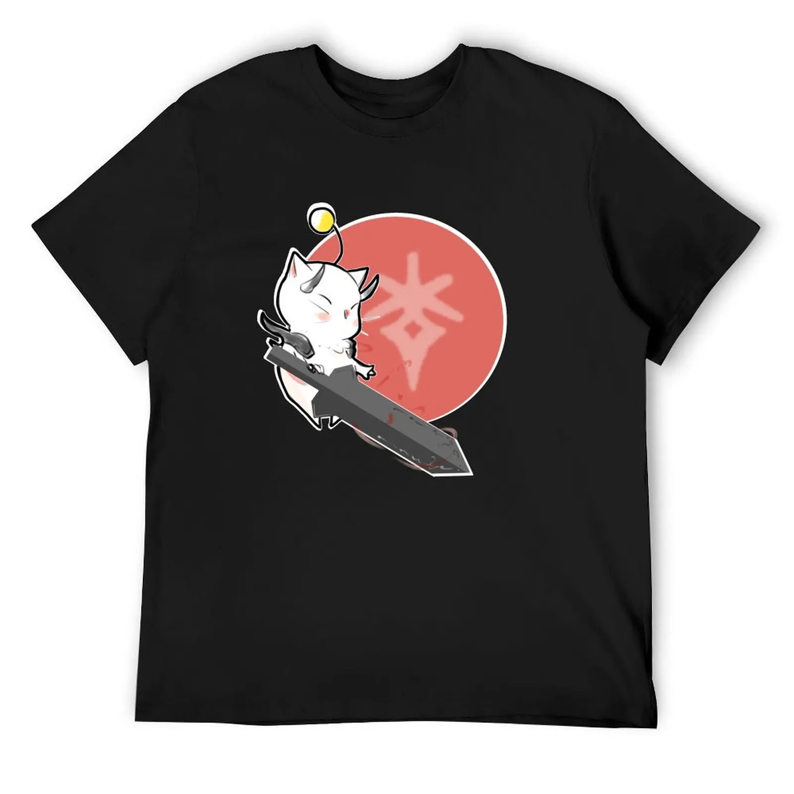 

DARK KNIGHT MOOGLE FFXIV T-Shirt customs design your own luxury designer custom t-shirts summer shirt men t shirts
