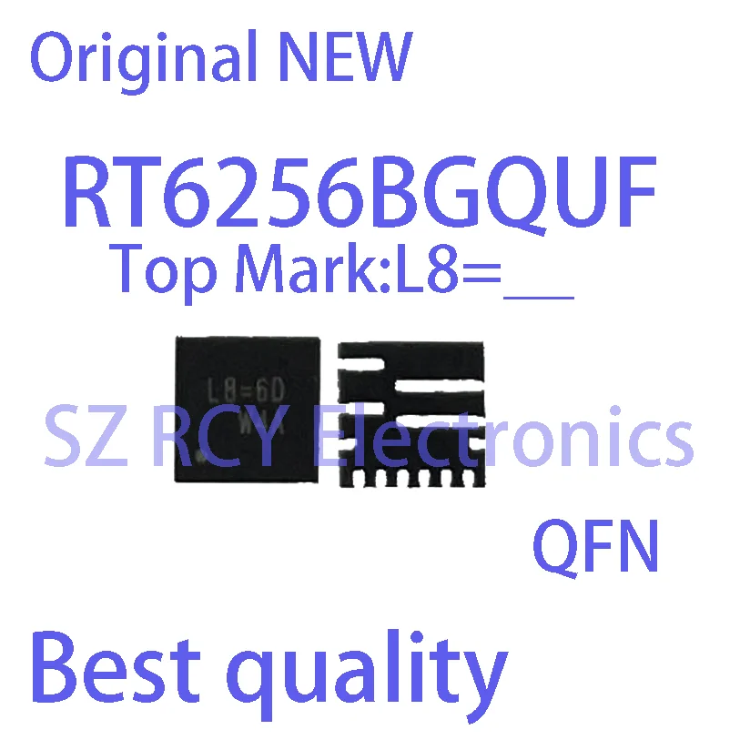 

(2-5-30 шт.) НОВЫЙ RT6256BGQUF RT6256B L8=** RT6256CGQUF RT6256C L9= ** Электронный чип QFN IC