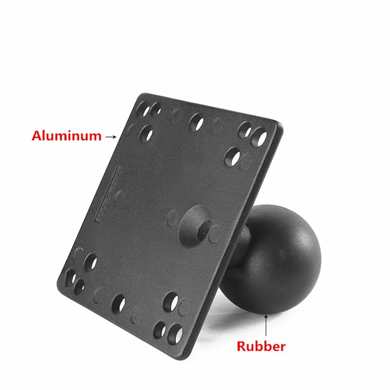 2,25-дюймовая шаровая головка 100X100 мм, алюминиевая пластина VESA для морских, телевизоров, кондиционеров, GPS-держателей, настенного крепления или подставки