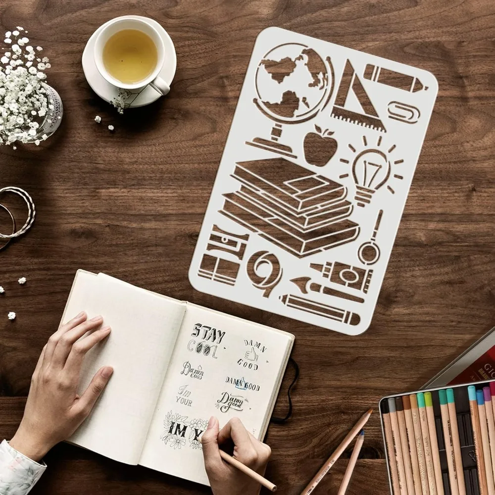 Reusable Drawing Painting Stencils Templates
