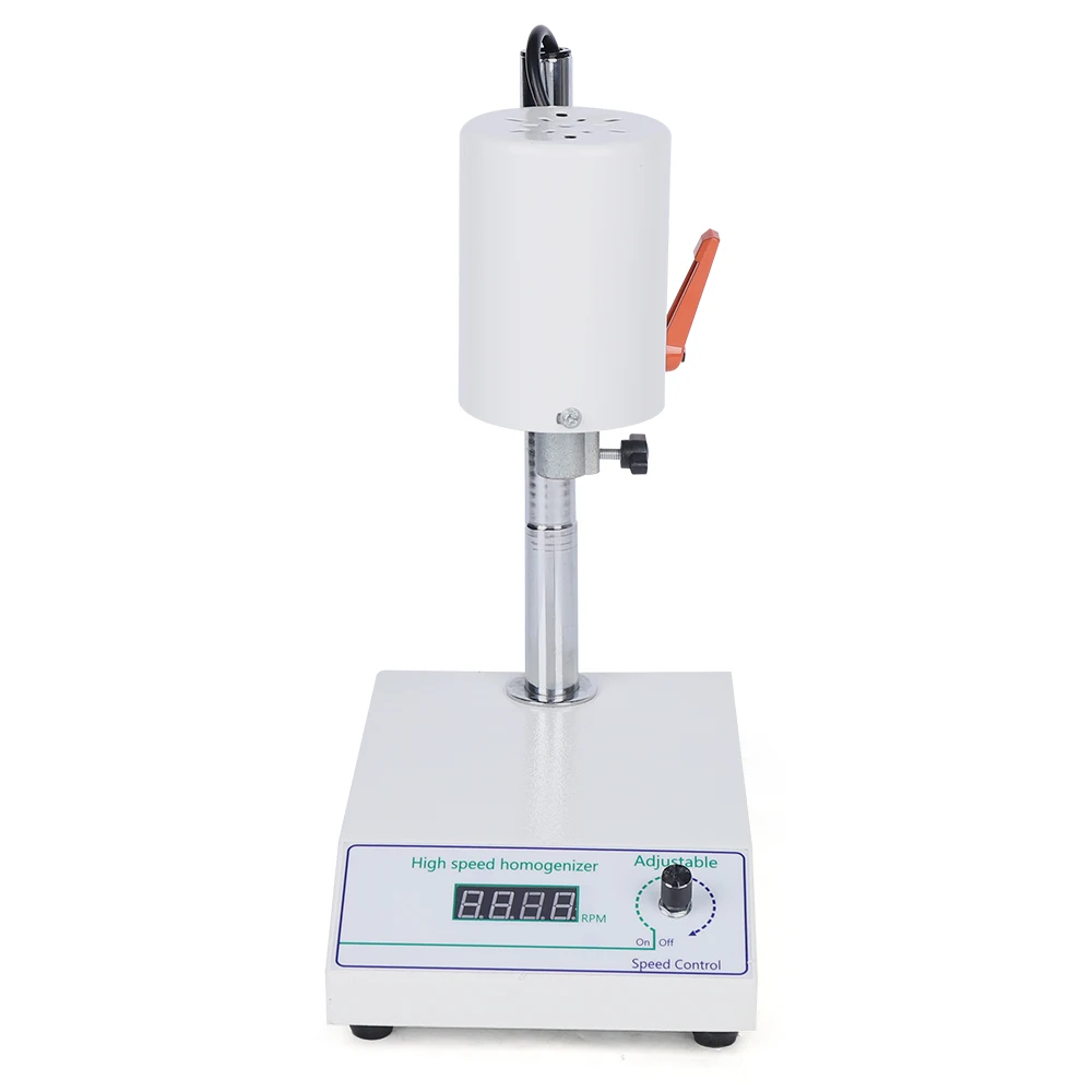 FSH-2A Adjustable High Speed Homogenizer Lab Disperser Mixer 22000rpm 110V  1. Adopt High-speed Internal Suction Homogenization