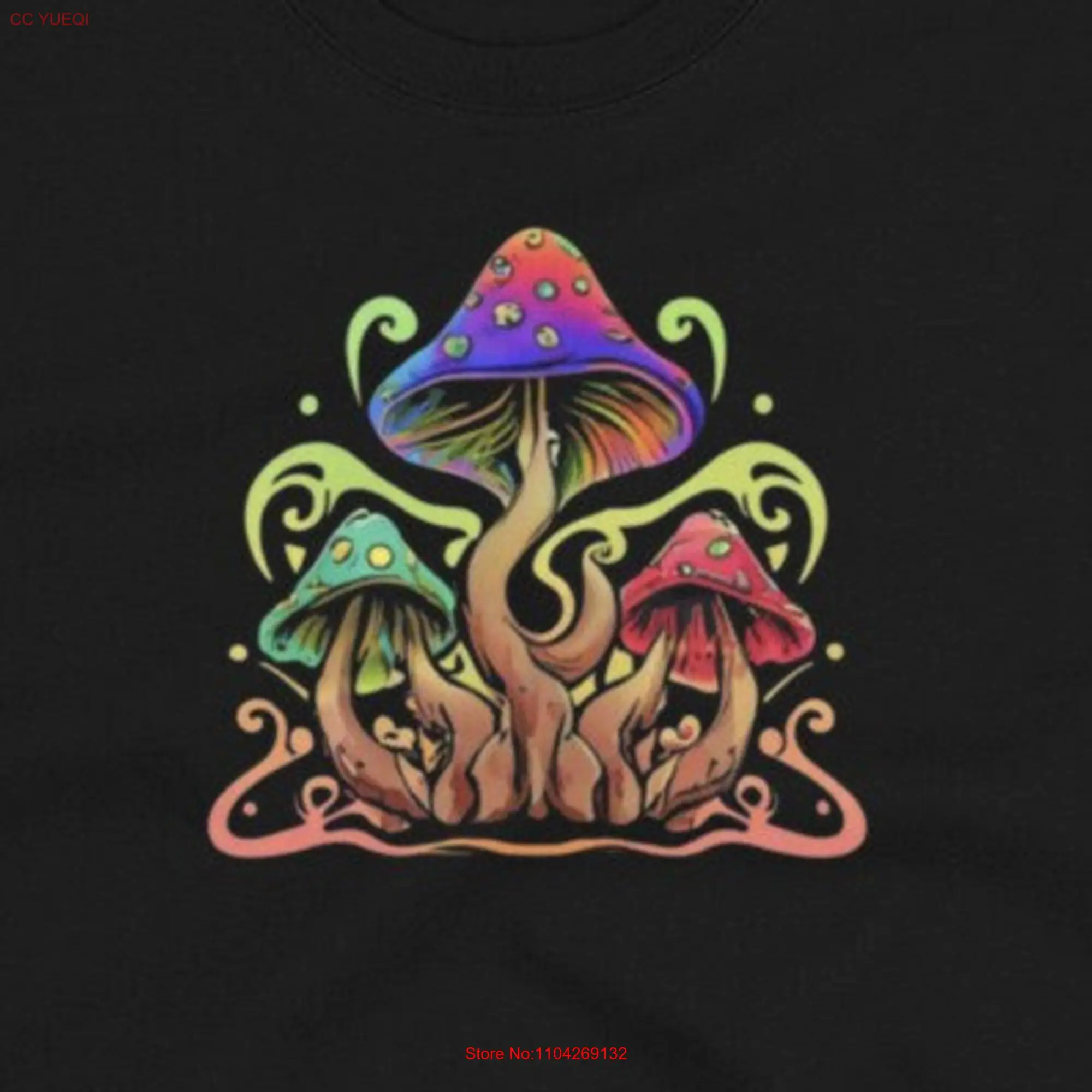 Shroom Zoom T Shirt Athletic Fit   long or short sleeves