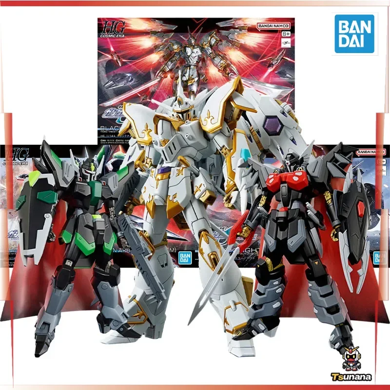

Bandai Original Genuine Figure Gundam Model Kit HGCE 1/144 Black Knight Squad Ca-re.A Shi-ve.A Rud-ro.A Action Figure Boys Toys