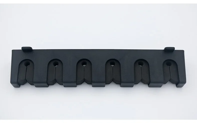 1Pcs Angelrute Lagerung Rack 6 Löcher Wand-montiert Angelrute Halter Halterung Vertikale & Horizontale Display Festen Rahmen – Detail 9