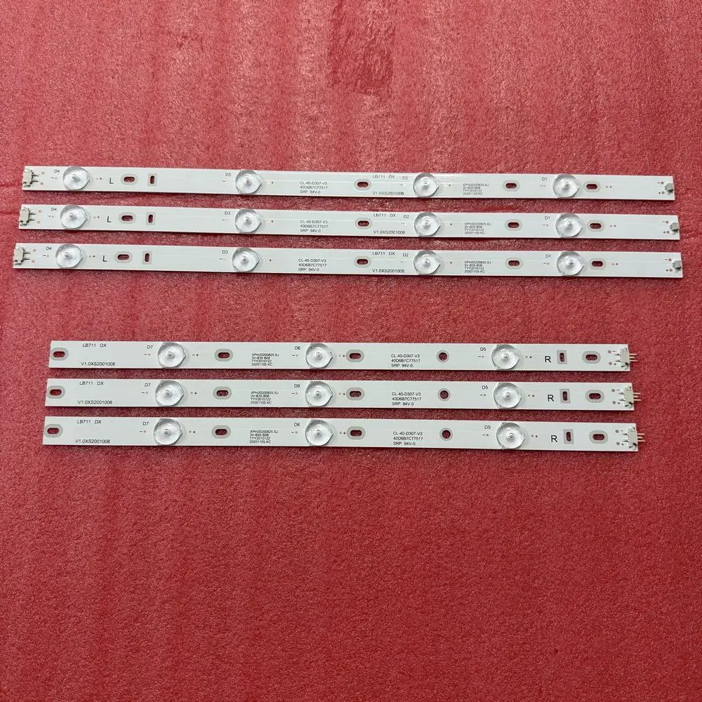 

LED Backlight bar for CL-40-D307-V3 40PFT4109 40PFL3088H 40PFL3188 40PFL5708/F7 40PFG4109/78 40PFG4109 LED40M3000A LED40R6000