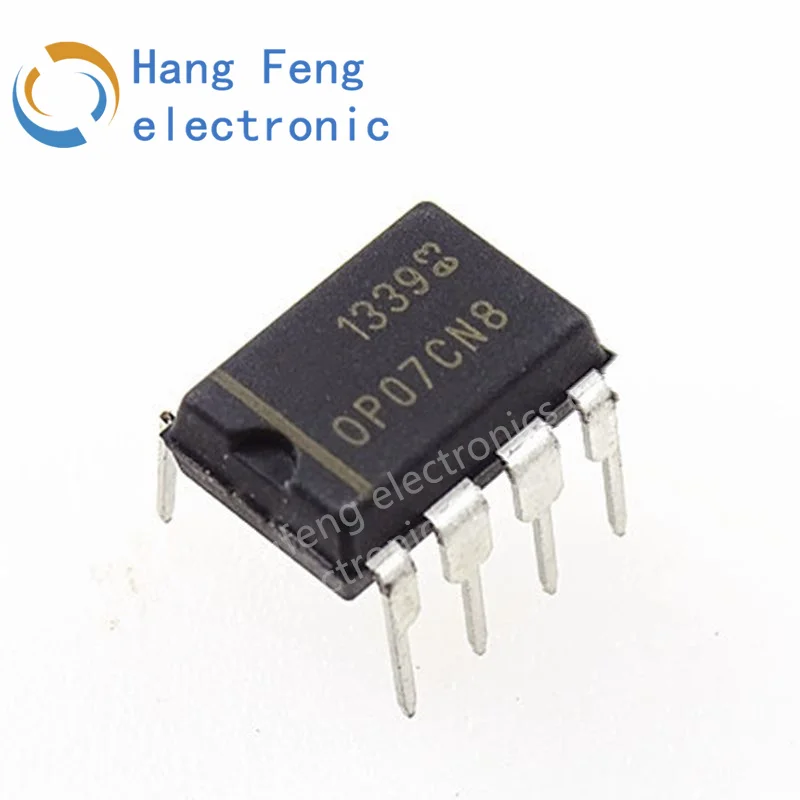 5PCS new original OP07CN8 OP07CN in-line DIP-8 low noise operational amplifier chip