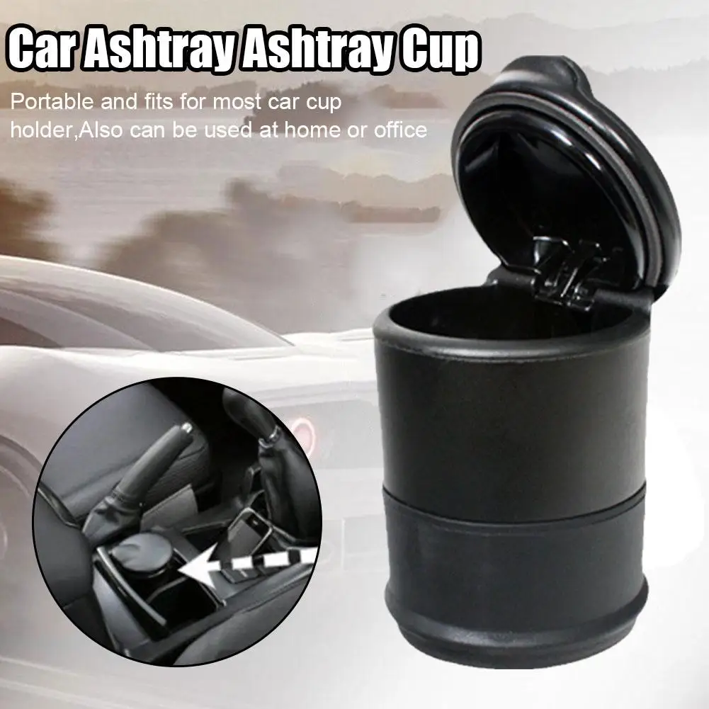 

Car Ashtray Universal Auto Ashtray Cigarette Ash Holders Cup Interior Decor Auto Car Interior Accessories J1I3