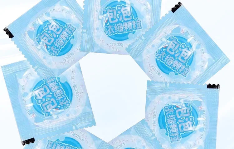 10–30 Stück Seifenblasenmaschinen-Ergänzungsmittel, flüssiges, buntes, konzentriertes Granulat, 10 Stück ≈ 500 ml Seifenblasenpistolen-Ergänzungsgranulat – Detail 14