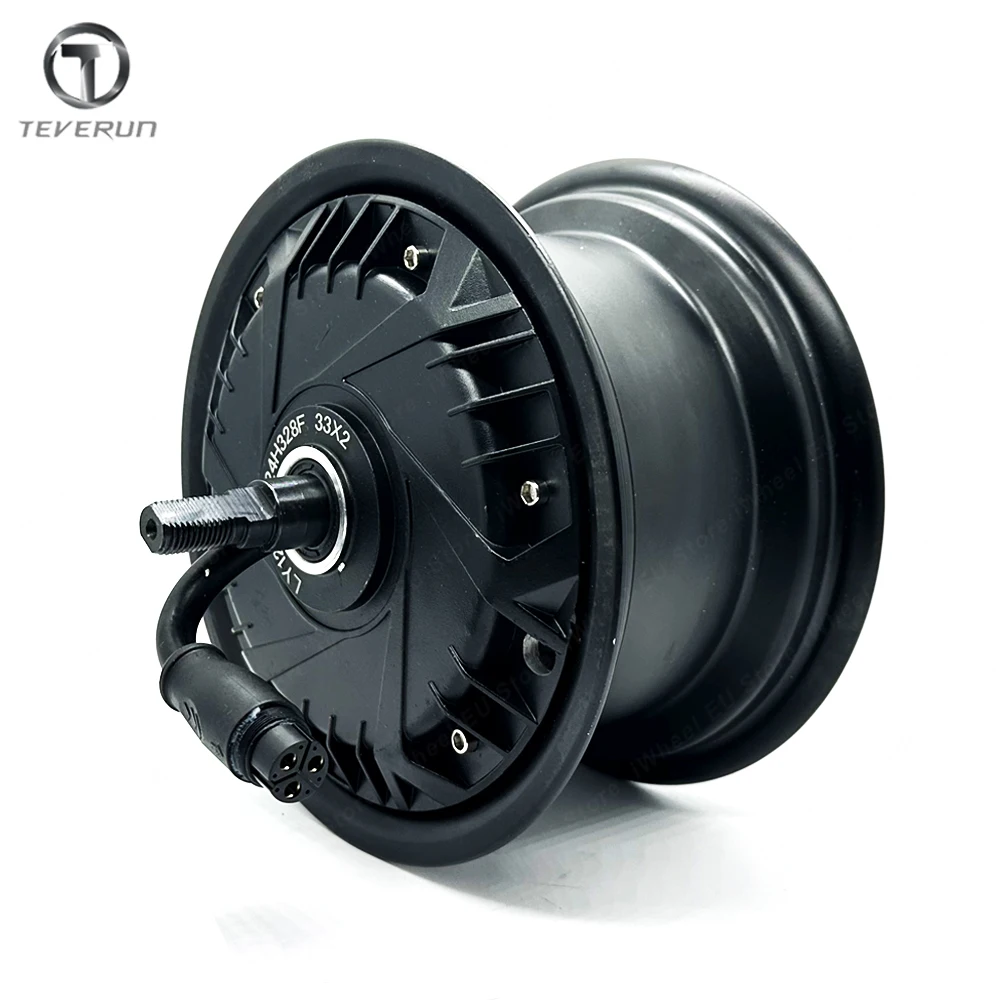 Official V3 Teverun Fighter 7260R Motor/Engine 13inch 72V 2500W Motor/Engine with New Connector Only Suit for V3 Teverun 7260R