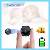 4k HD Mini Wifi Camera Invisible Espia Smart Home IP Webcam Remote Surveillance Micro Camcorder Night Vision Wireless Body Cam